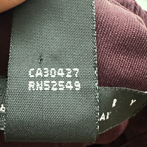 Laundry Shelli Segal Womens Gown Burgundy Strappy Low Back Jersey Knit Size 4 - Picture 7 of 10